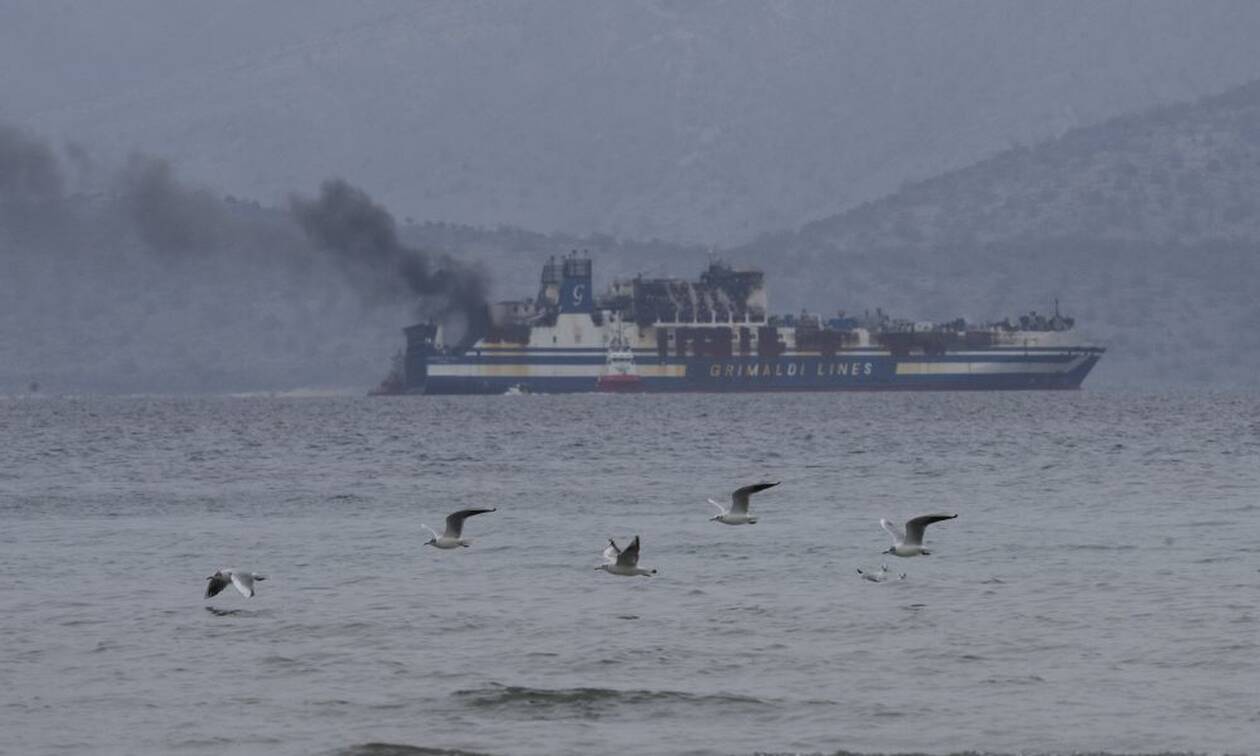 Euroferry Olympia: Βίντεο της ΕΜΑΚ από το κατεστραμμένο πλοίο - Αγωνία για τους 10 αγνοούμενους