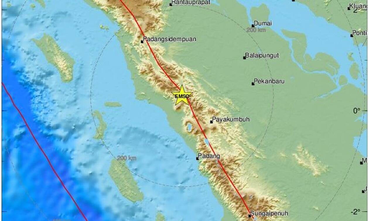 Ινδονησία: Σεισμός 6,2 βαθμών στη Σουμάτρα   