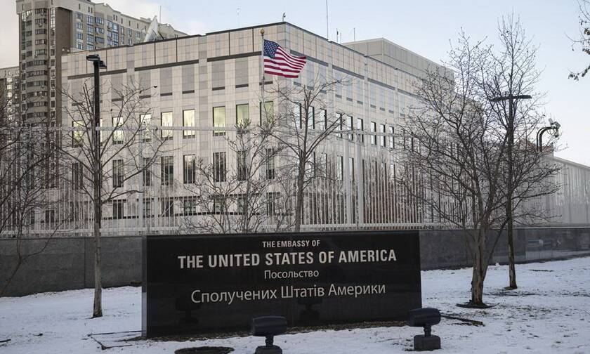 H πρεσβεία των ΗΠΑ στο Κίεβο