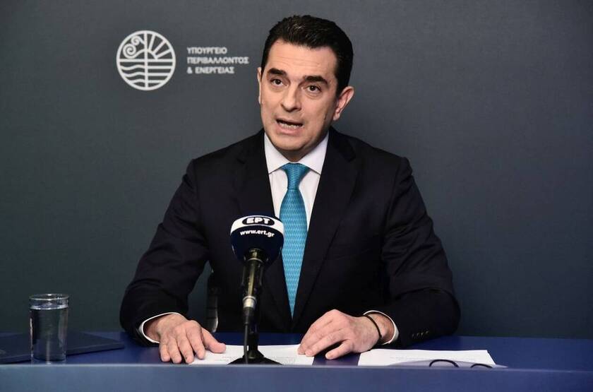 Environment and Energy Minister Kostas Skrekas 