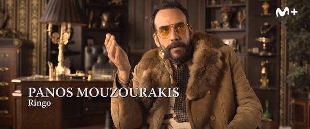 O Πάνος Μουζουράκης ως Ringo στην ισπανική σειρά «Nasdrovia»