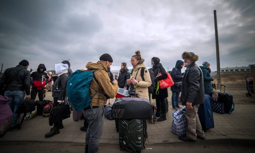 625 Ουκρανοί πρόσφυγες εισήλθαν το τελευταίο 24ωρο στην Ελλάδα