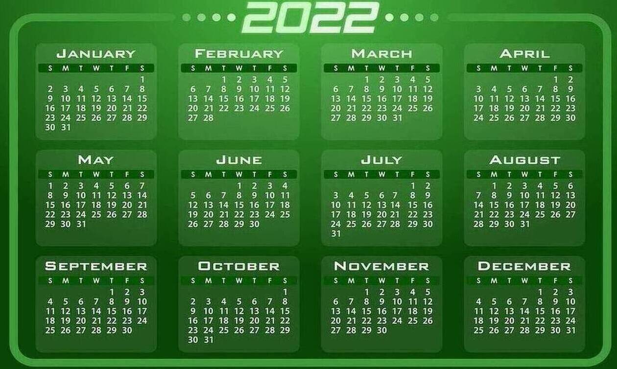 Αργίες 2022: Πότε πέφτει το Πάσχα - Δείτε όλες τις ημερομηνίες