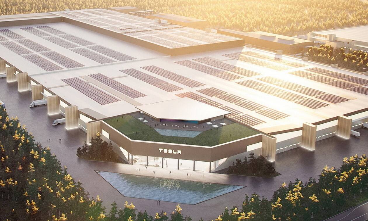 To εργοστάσιο της Tesla στην Γερμανία ξεκινά την λειτουργία του