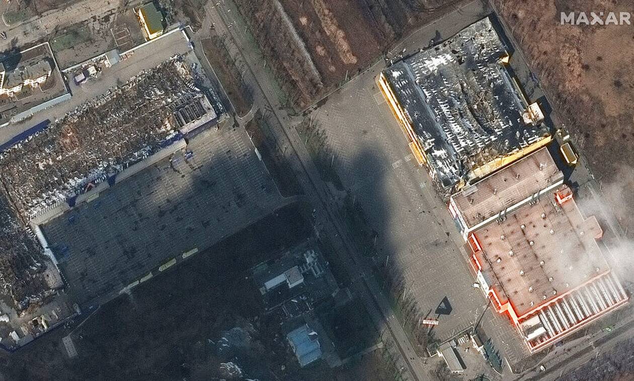 Πόλεμος στην Ουκρανία: Η Μαριούπολη πριν και μετά τους βομβαρδισμούς - Εικόνες από δορυφόρο