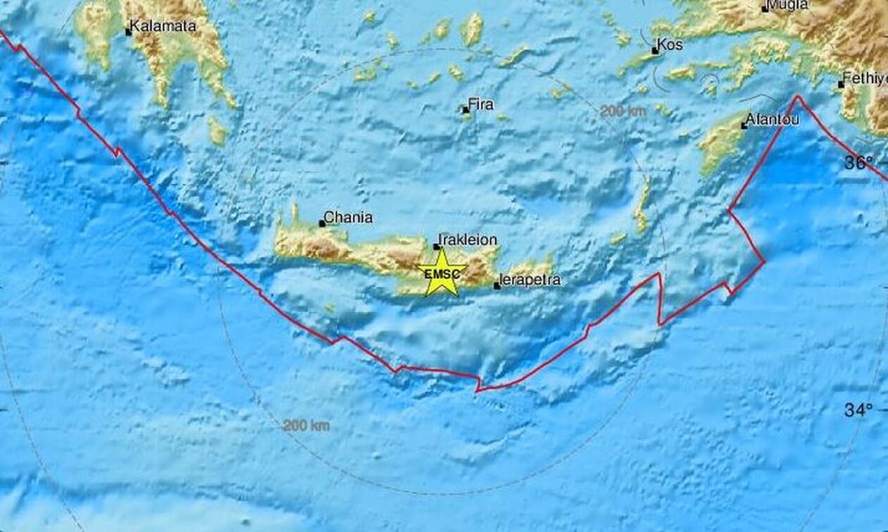 Σεισμός στο Αρκαλοχώρι Κρήτης (pics)