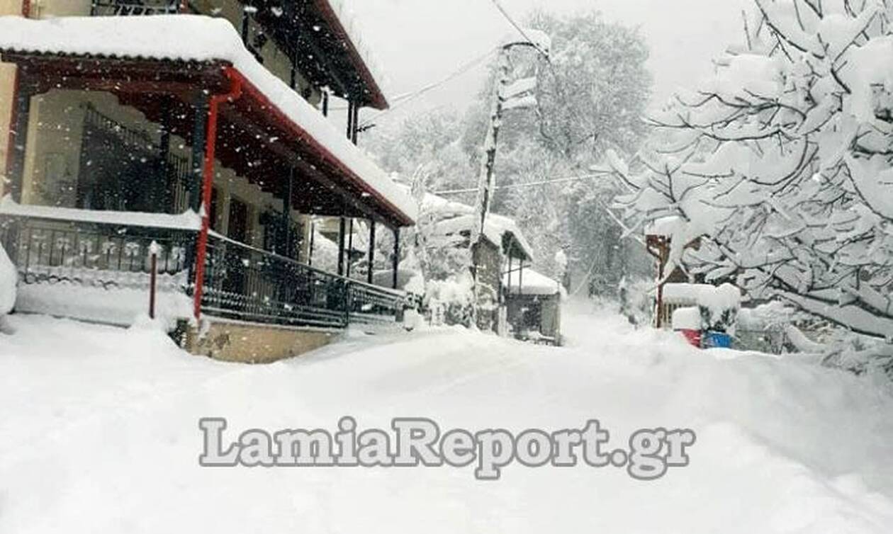 Κακοκαιρία Φίλιππος: Ξεπέρασε τους 40 πόντους το χιόνι στην ορεινή Παύλιανη