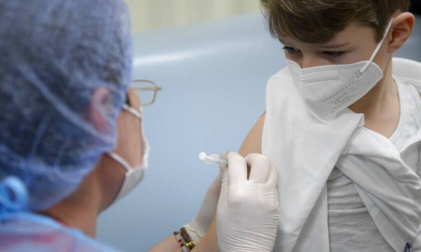CDC: Ο εμβολιασμός παιδιών με το σκεύασμα Pfizer-BioNTech μειώνει τον κίνδυνο μόλυνσης από την «Ο»
