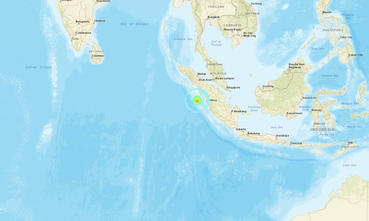 Ισχυρός σεισμός 6,7 Ρίχτερ στην Ινδονησία