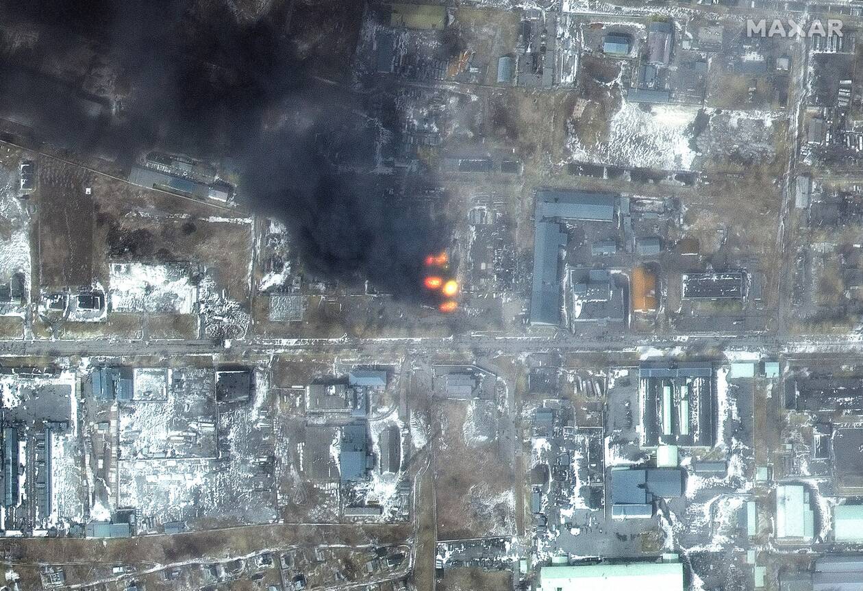 Πόλεμος στην Ουκρανία: Drone κατέγραψε συγκλονιστικές εικόνες από τη Μαριούπολη