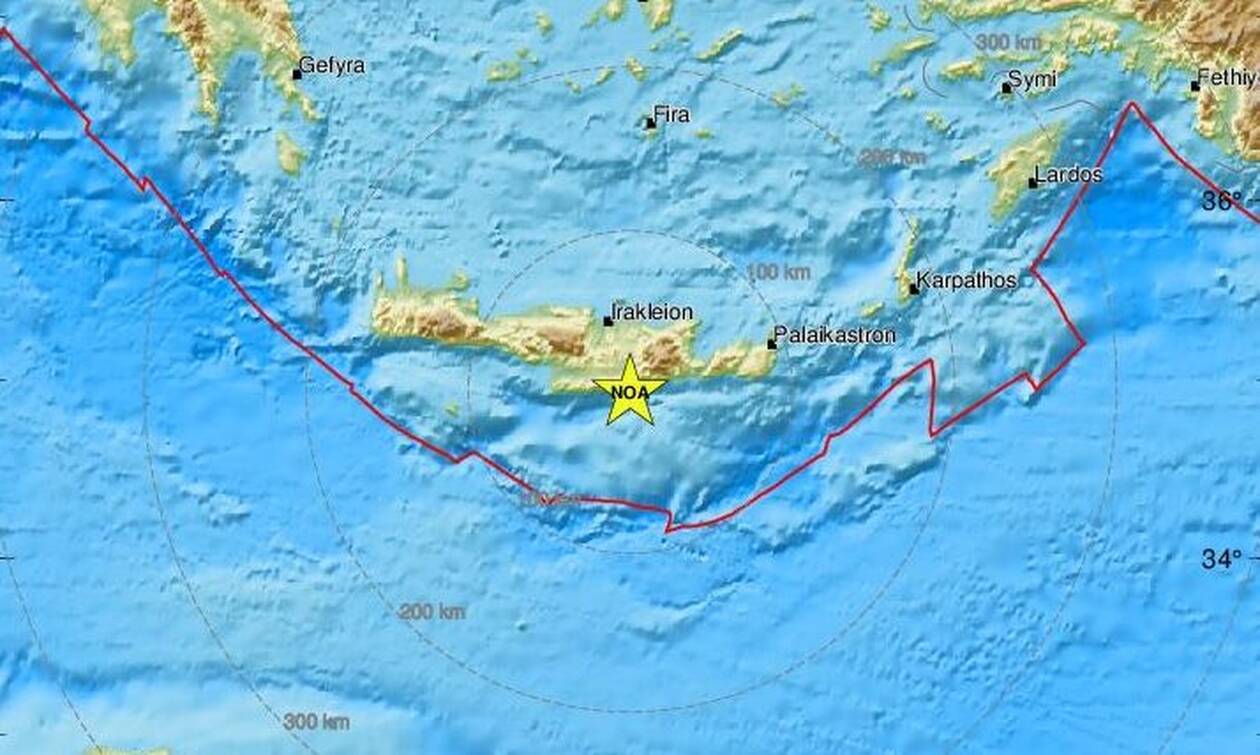 Σεισμός στη νότια Κρήτη (pics)