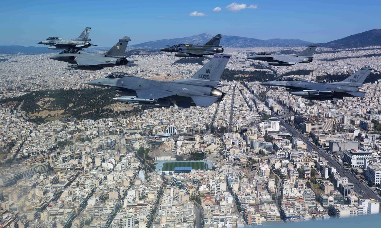 «ΗΝΙΟΧΟΣ 2022»: Επίδειξη ισχύος του ΝΑΤΟ από την Ελλάδα - Εναέριο τείχος στην Ανατολική Μεσόγειο