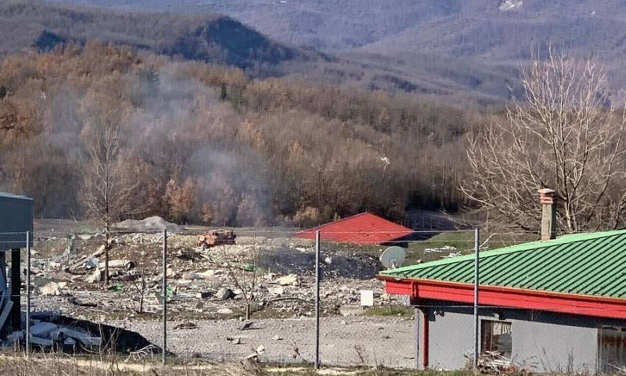 Τραγωδία στα Γρεβενά - Τρεις νεκροί από την έκρηξη στο εργοστάσιο δυναμίτιδας