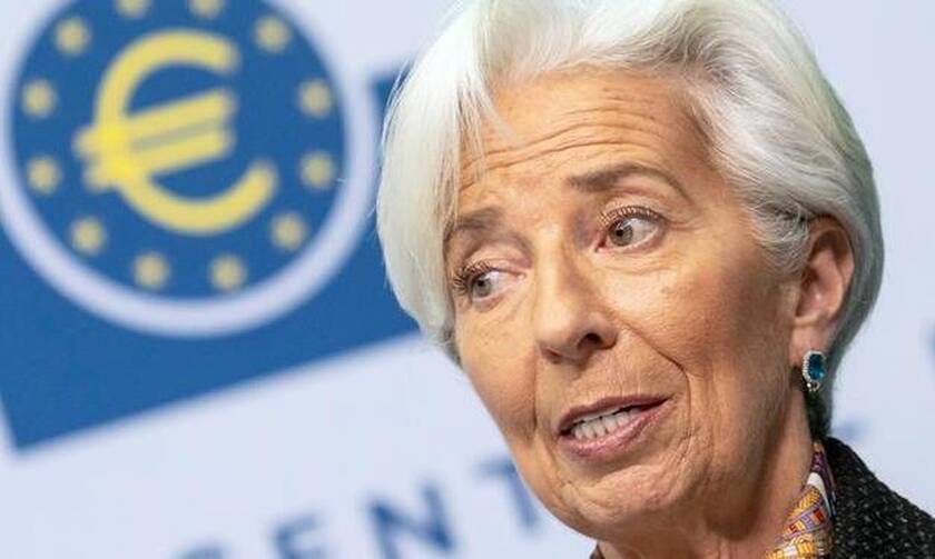 Η πρόεδρος της Ευρωπαϊκής Κεντρικής Τράπεζας (ΕΚΤ), Κριστίν Λαγκάρντ