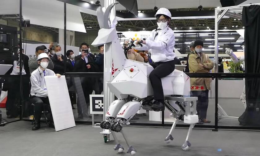 Δείτε την κατσίκα-ρομπότ της Kawasaki