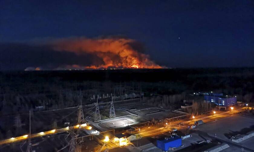 Φωτιές στην περιοχή του Τσέρνομπιλ