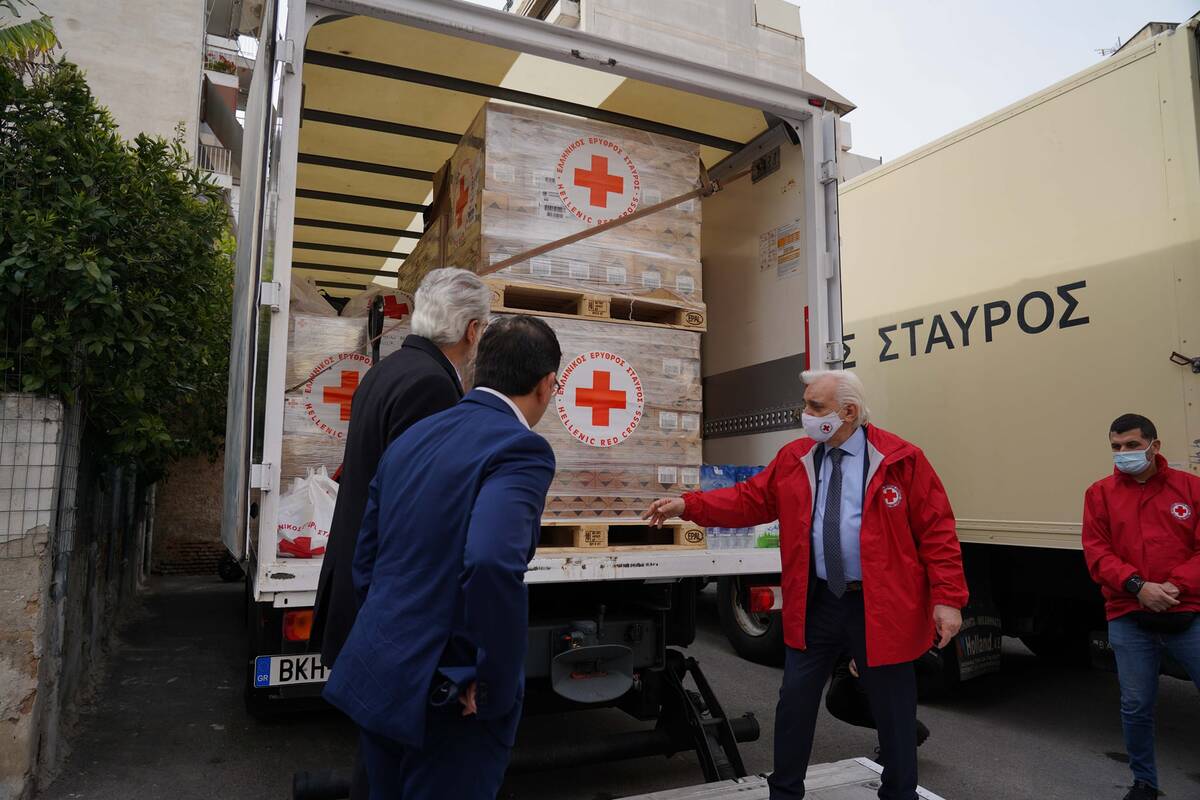 Ελληνικός Ερυθρός Σταυρός: Απέστειλε νέα ανθρωπιστική βοήθεια στην Ουκρανία
