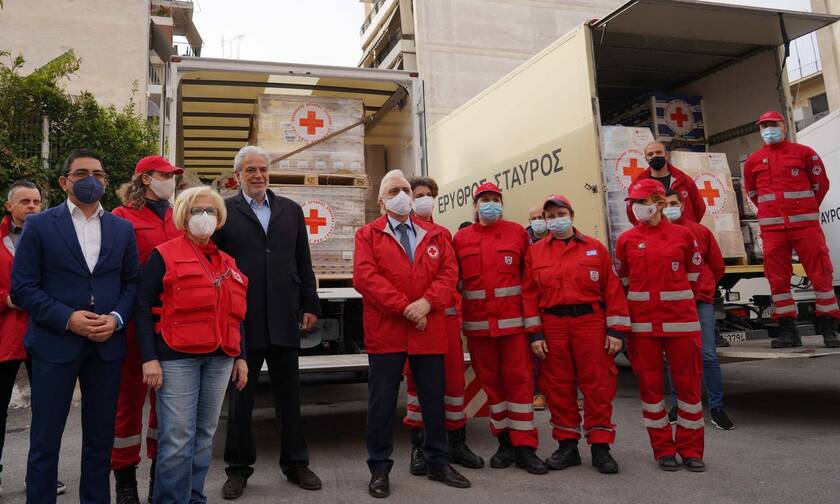 Ελληνικός Ερυθρός Σταυρός: Απέστειλε νέα ανθρωπιστική βοήθεια στην Ουκρανία