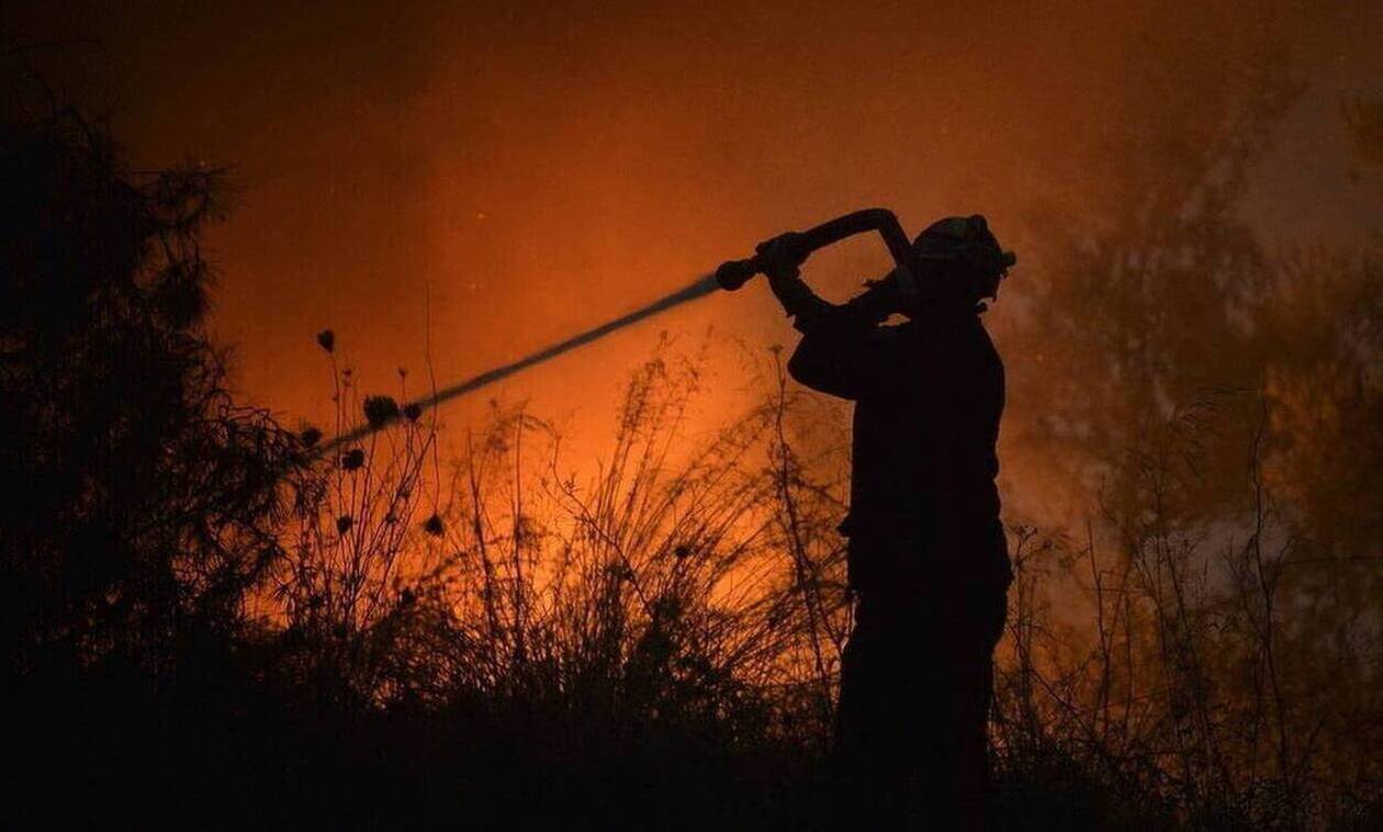 Zάκυνθος: Πυρκαγιές στα χωριά Εξωχώρα και Μαρίες – Μάχη με 9 μποφόρ δίνουν οι πυροσβέστες