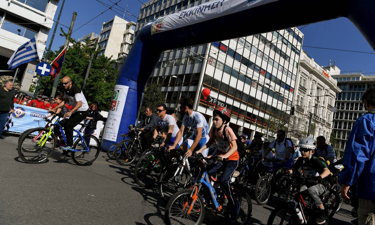 Κυκλοφοριακές ρυθμίσεις στην Αθήνα σήμερα λόγω του ποδηλατικού αγώνα «Attica Race»
