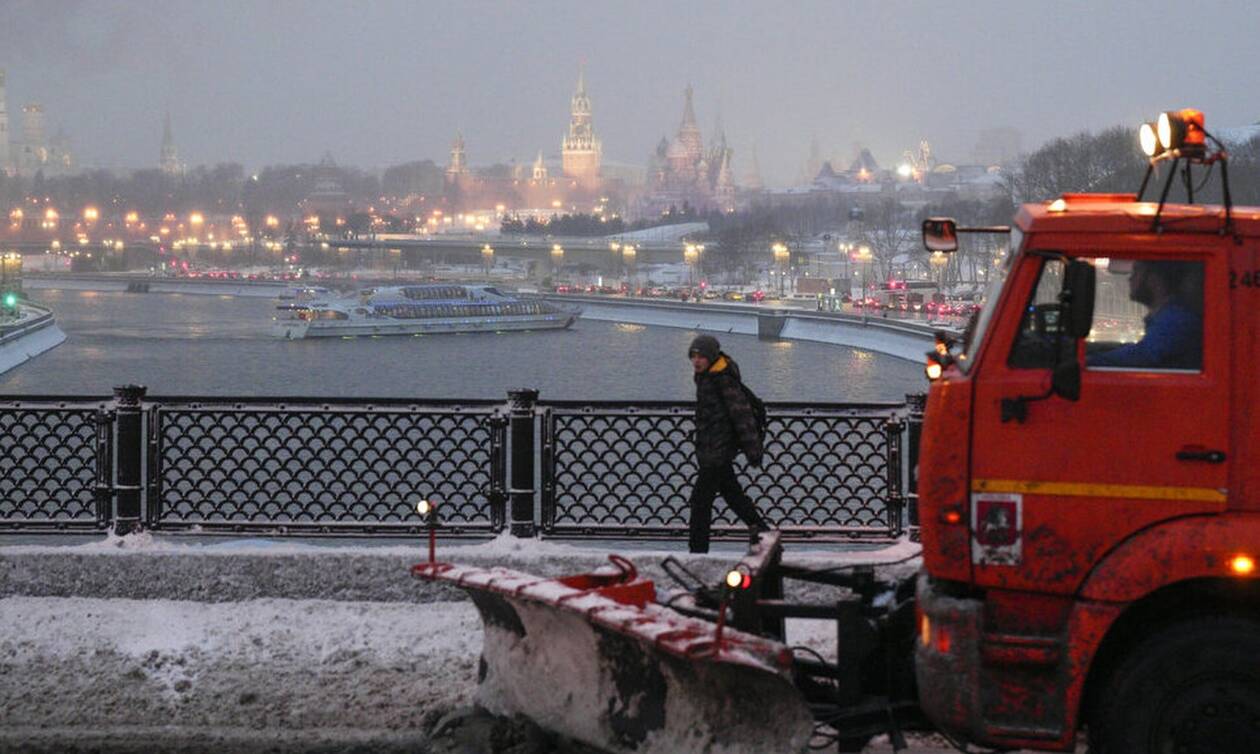 Ρωσία: Χιονόπτωση ρεκόρ στη Μόσχα μέσα στην άνοιξη