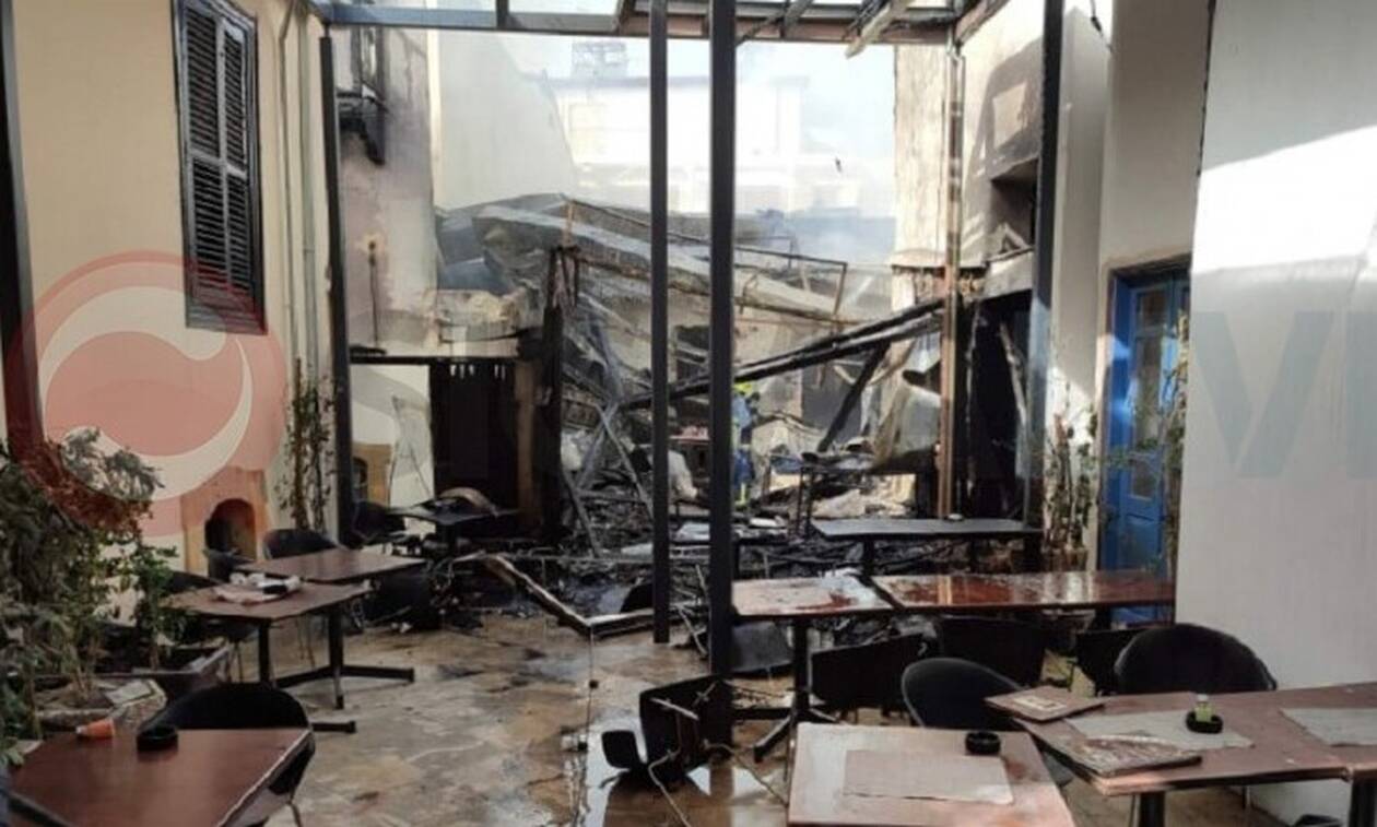 Συναγερμός στην Κύπρο: Πυρκαγιά σε γνωστό εστιατόριο στη Λευκωσία (pics+vid)