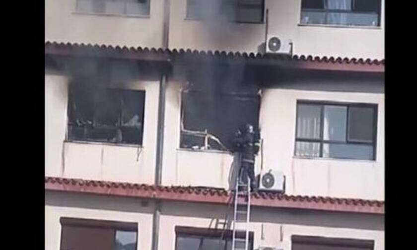 Τραγωδία στη Θεσσαλονίκη: Ένας νεκρός από τη φωτιά στο νοσοκομείο Παπανικολάου