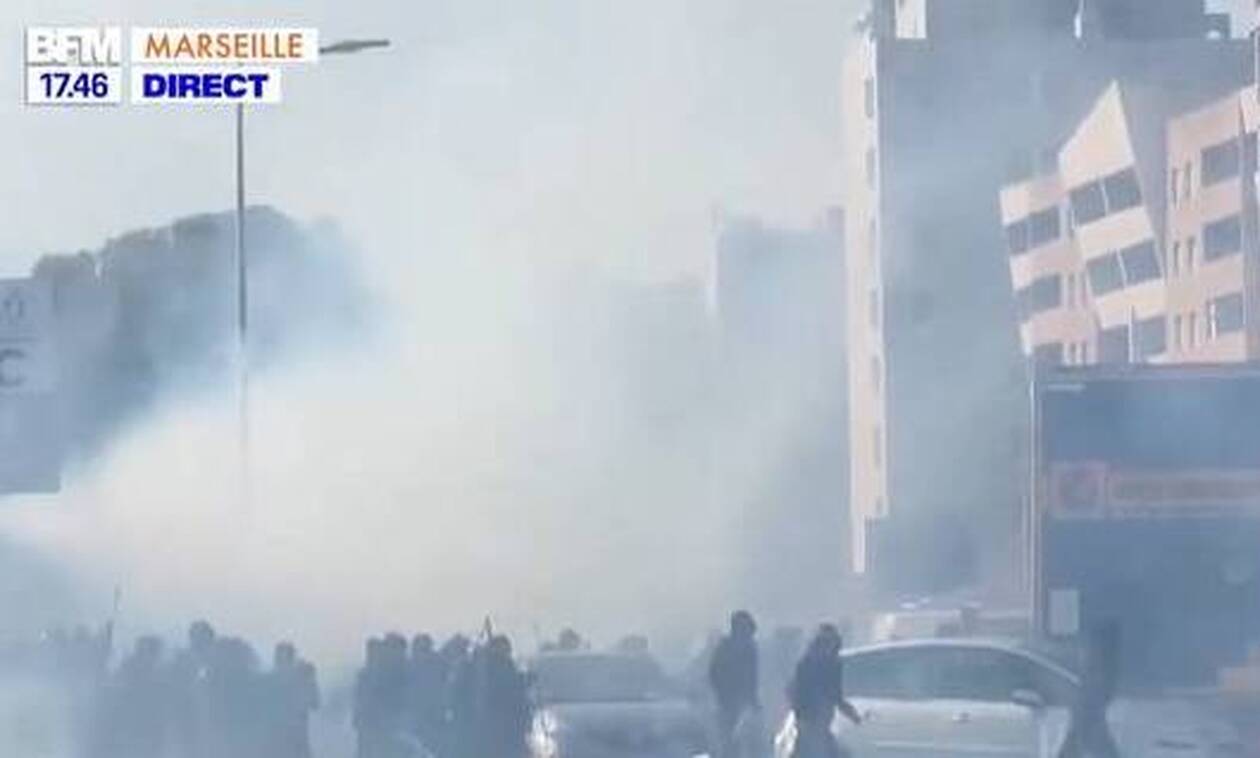 Μαρσέιγ – ΠΑΟΚ: Επεισόδια έξω από το Βελοντρόμ – «Έξι αστυνομικοί τραυματίες»
