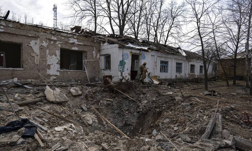 Κατεστραμμένη ψυχιατρική κλινική στο Μικολάιβ