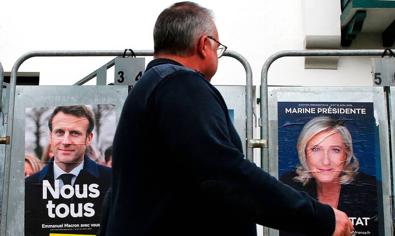 Προεδρικές εκλογές Γαλλία: Εμανουέλ Μακρόν και Μαρίν Λεπέν περνάνε στον δεύτερο γύρο