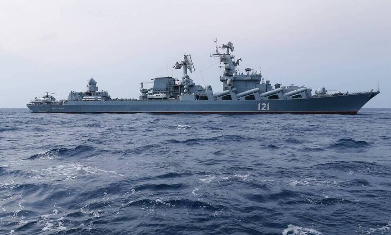 Πόλεμος στην Ουκρανία: Θρίλερ με την έκρηξη στη ναυαρχίδα Moskva του ρωσικού στόλου