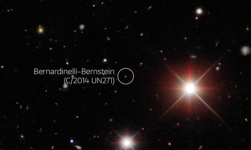 NASA: Ο μεγαλύτερος κομήτης που βρέθηκε ποτέ – Γνωρίστε τον γίγαντα Μπερναντινέλι-Μπερνστάιν