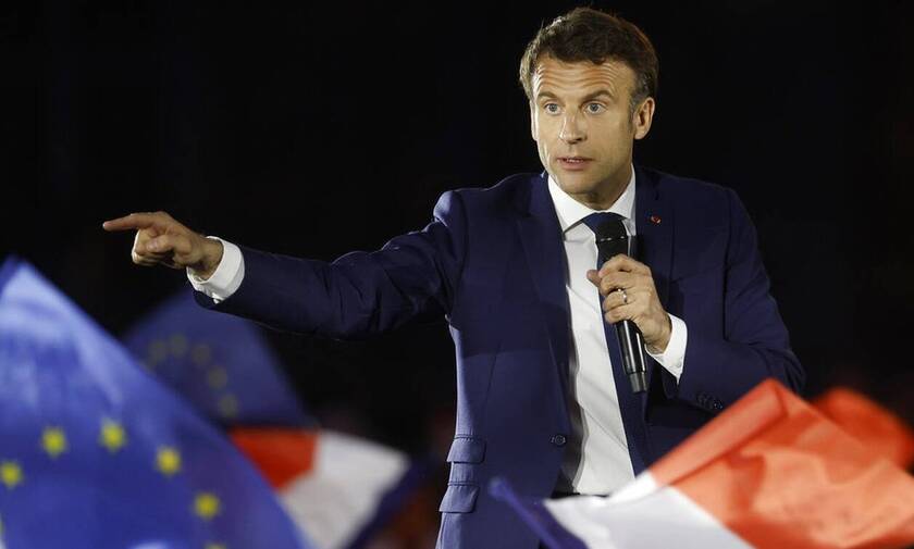 Γαλλία: Νικητής στον δεύτερο γύρο ο Εμανουέλ Μακρόν με το 55,5%, σύμφωνα με δημοσκόπηση
