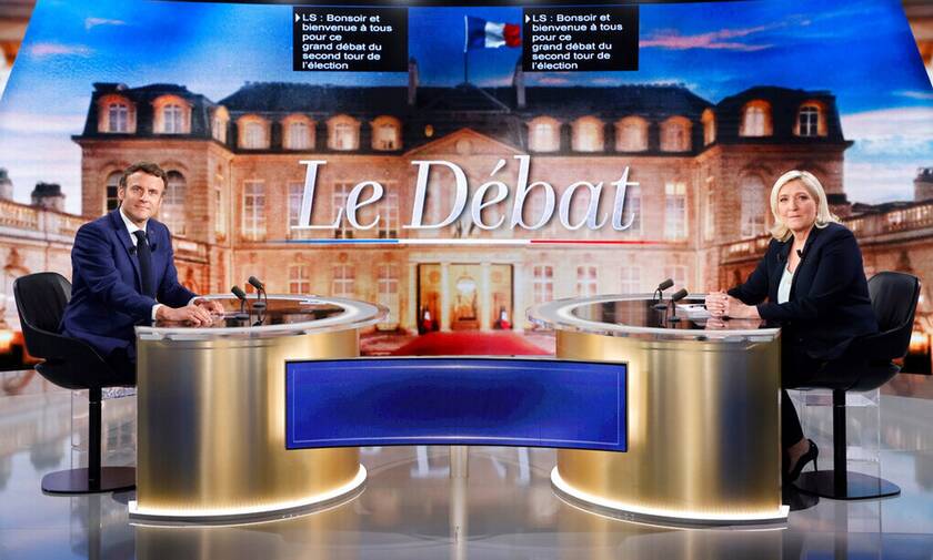 Γαλλία - Προεδρικές εκλογές: Το debate Μακρόν - Λεπέν