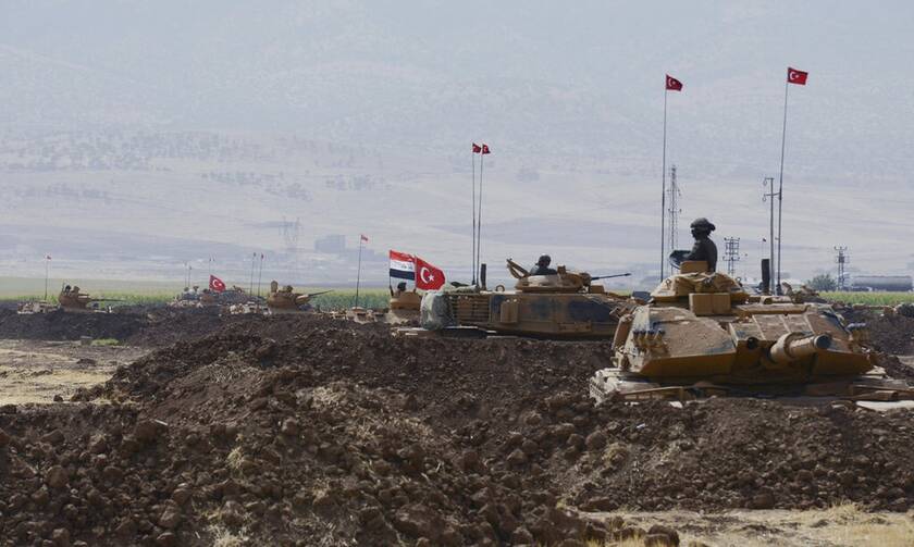 Τούρκοι και Ιρακινοί στρατιώτες