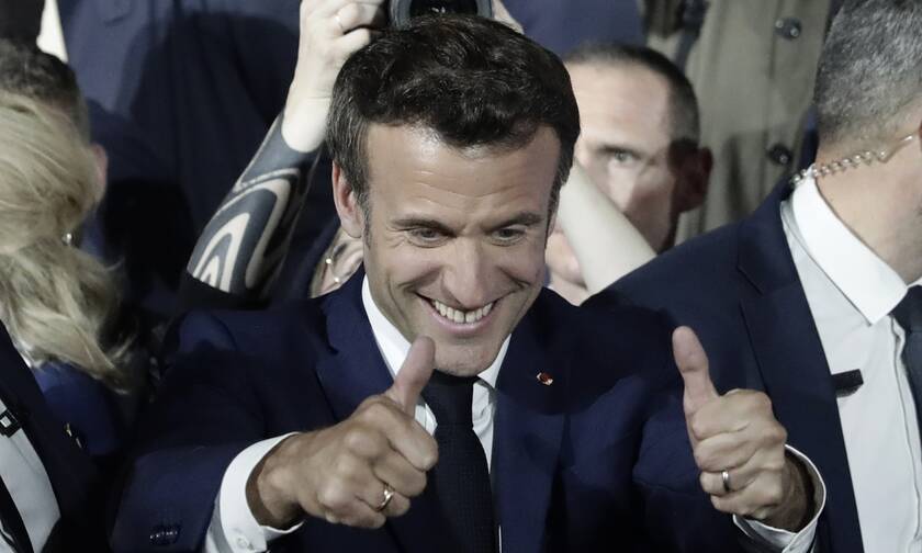 O νικητής των γαλλικών προεδρικών εκλογών, Εμανουέλ Μακρόν