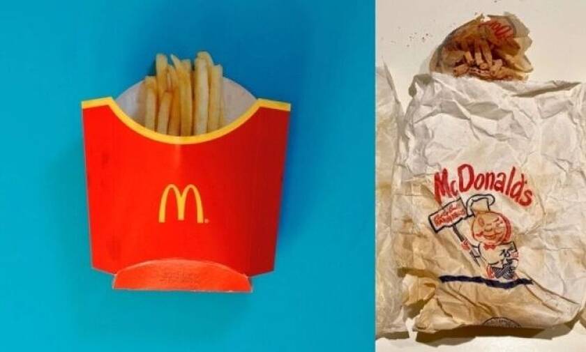 Έκανε ανακαίνιση στο μπάνιο του και βρήκε στον τοίχο φαγητό McDonald’s 60 ετών