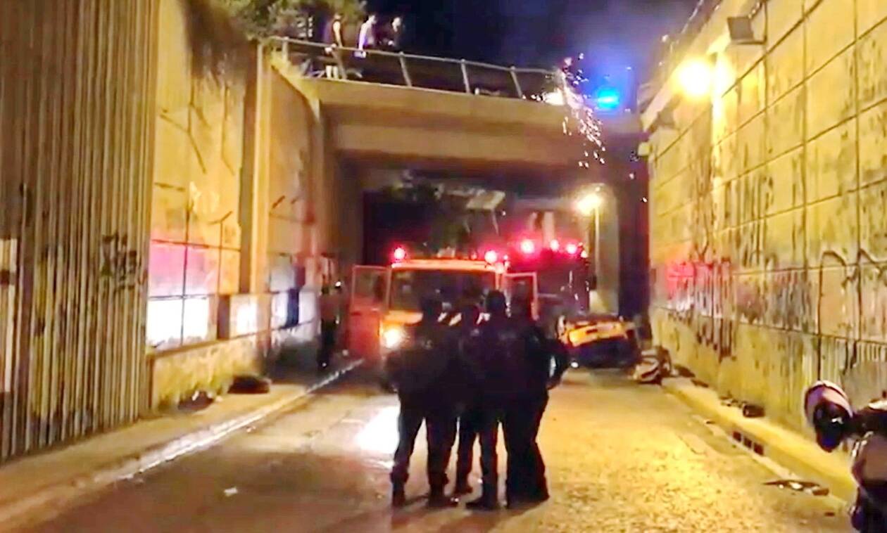 Αυτοκίνητο έπεσε από γέφυρα: Ένας νεκρός και ένας τραυματίας από το τροχαίο στη Νέα Ιωνία