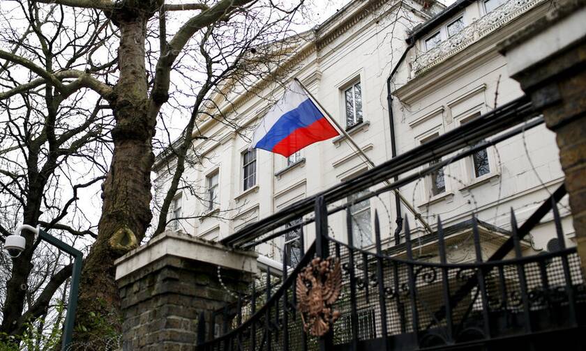Η ρωσική πρεσβεία στο Λονδίνο