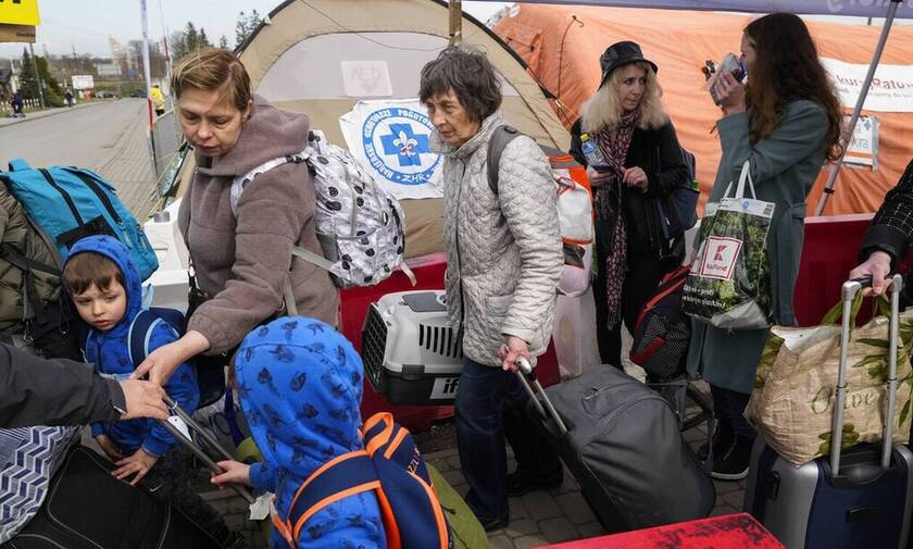 Πρόσφυγες Ουκρανία