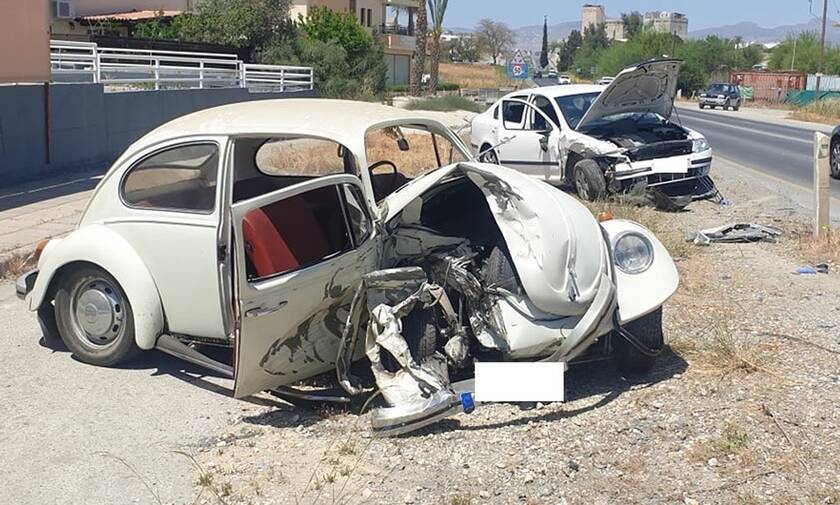 Κύπρος: Τροχαίο με έναν τραυματία - Απεγκλωβίστηκε ο οδηγός
