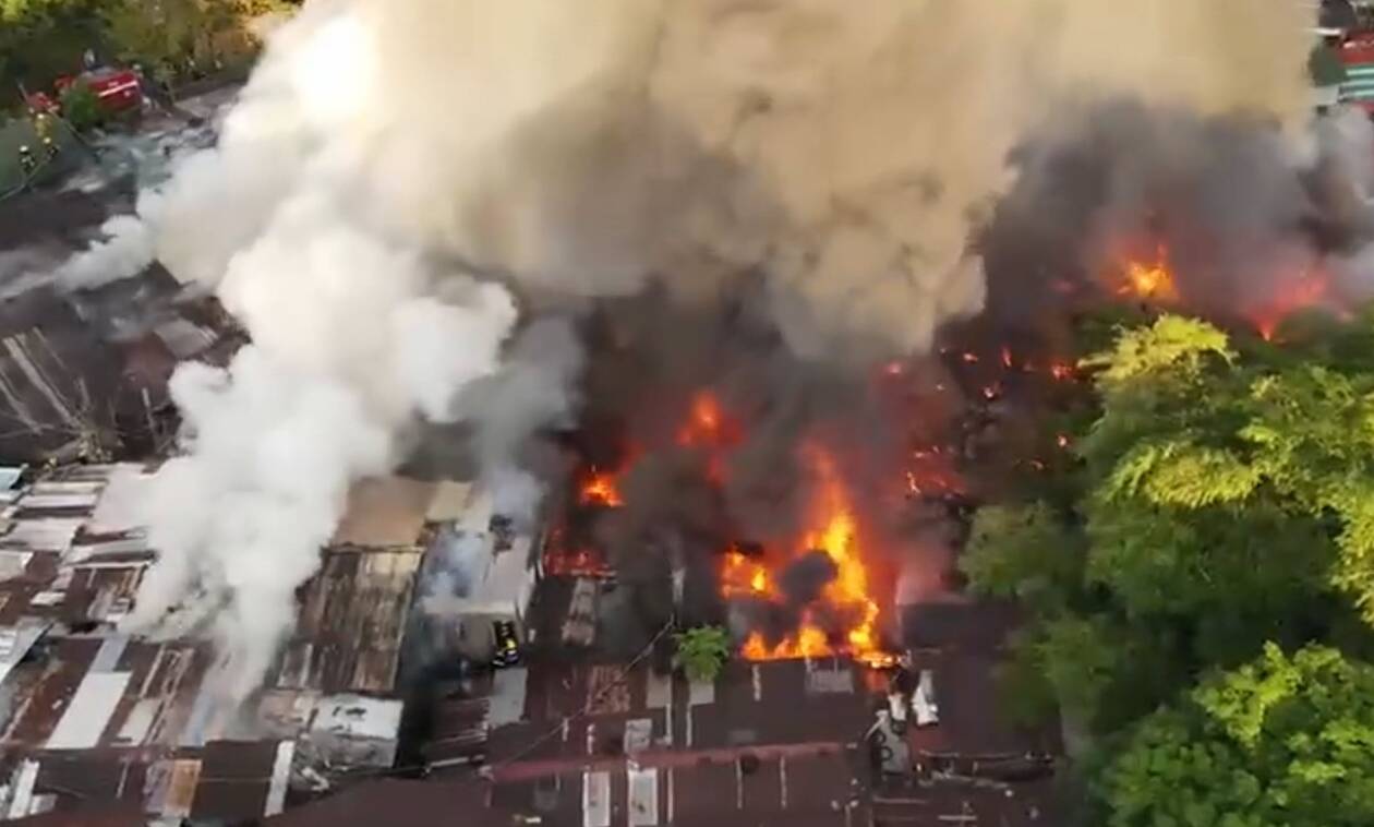 Τραγωδία στις Φιλιππίνες: Οχτώ νεκροί από φωτιά σε παραγκούπολη στη Μανίλα - Τα έξι ήταν παιδιά
