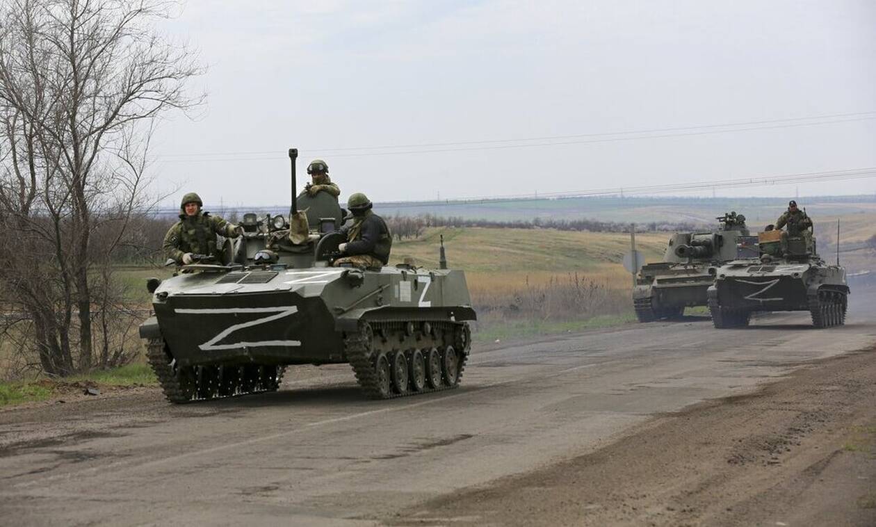 Ρωσικές μονάδες προσπαθούν να προελάσουν στο Ντονμπάς από τα βόρεια της Ουκρανίας
