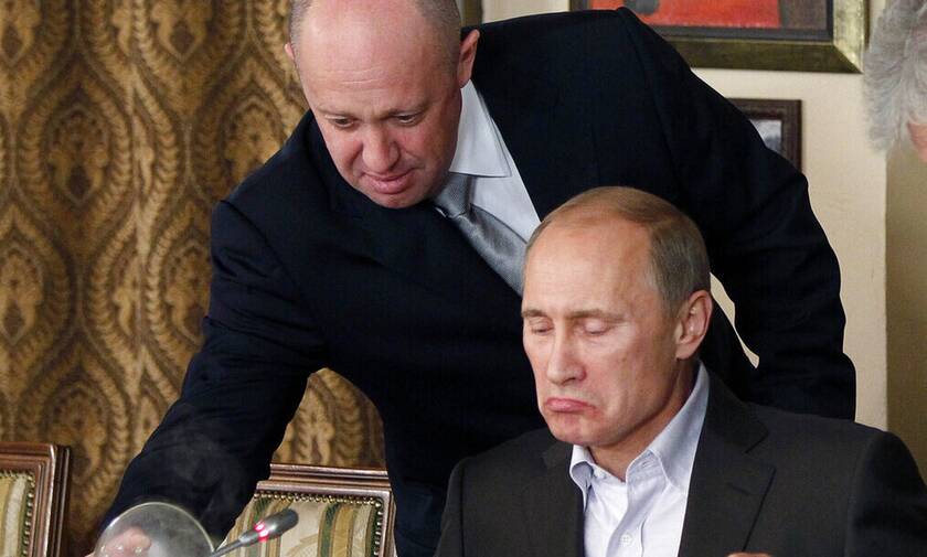  O Πριγκόζιν με τον Πούτιν