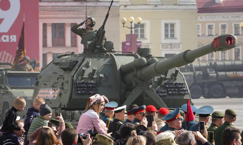 Ρωσία: Όλα έτοιμα για τη μεγαλειώδη παρέλαση της 9ης Μαΐου - Δείτε φωτογραφίες