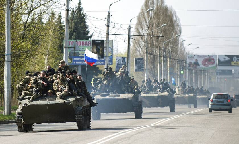 Ρώσοι στρατιώτες στο Κραματόρσκ