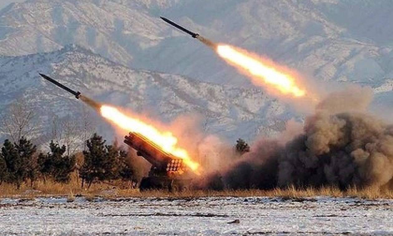 Ομοβροντία βαλλιστικών πυραύλων εκτόξευσε η Βόρεια Κορέα