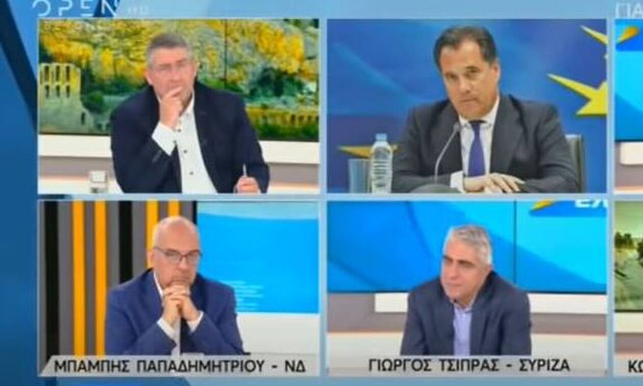 Καβγάς on air Άδωνι Γεωργιάδη-Γιώργου Τσίπρα: «Είσαι γελοίος» - «Κι εσύ 100%»