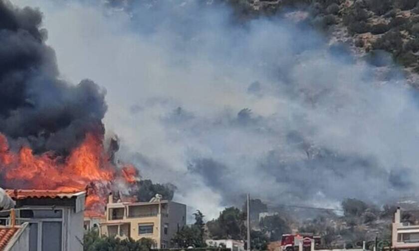 Φωτιά τώρα: Συναγερμός στην πυροσβεστική για πυρκαγιά στη Λούτσα