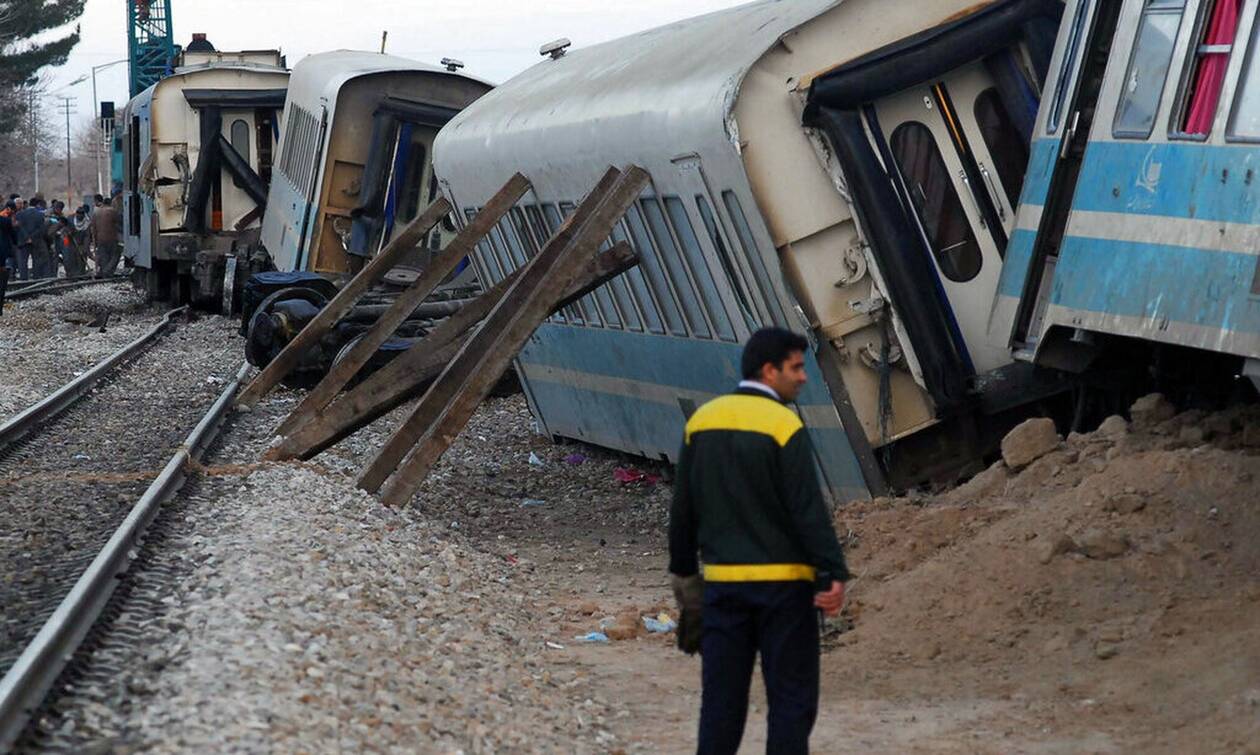 Ιράν: Τουλάχιστον δεκαεπτά νεκροί και πολλοί τραυματίες από τον εκτροχιασμό τρένου